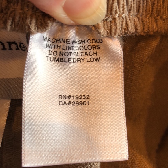 Alfred Dunner Pull-on Pants Tan 16P - Picture 5 of 5